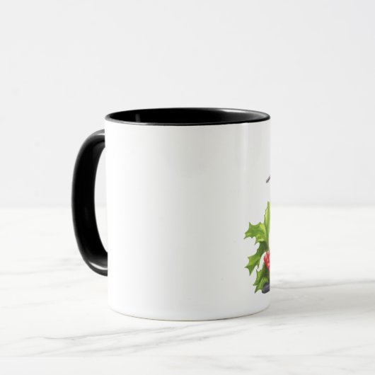 Robin's Briefe Tasse (Vorderseite Links)