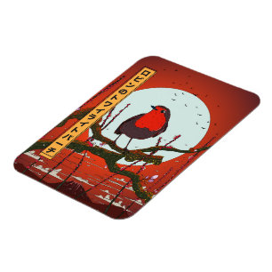 Robins Dämmerungsplatz Magnet