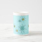 Robin's Egg Blue Atomic Sternexplosion China Tasse (Vorderseite)