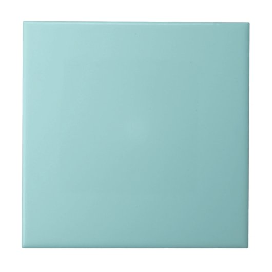 Robin's Egg Blue Decor Fliese (Vorderseite)