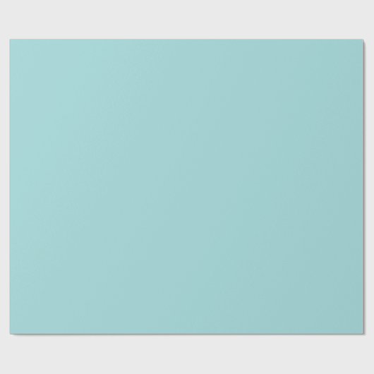 Robin's Egg Blue Decor Geschenkpapier (Flach)