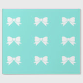 Robins egg Blue Inspiriert Matte Wrapping Paper Geschenkpapier (Flach)