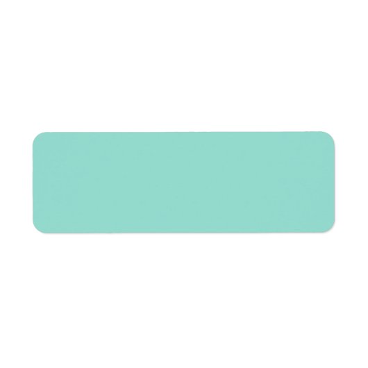 Robin's Egg Blue Label (Vorne)