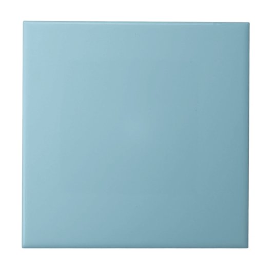 Robin's Egg Blue Minimalistisch Spring & Summer De Fliese (Vorderseite)