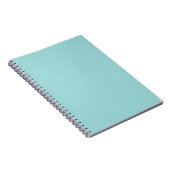 Robin's Egg Blue Notebook Notizblock (Rechte Seite)