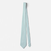 Robins Egg Blue und Brown Polka Dot Neck Tie Krawatte (Vorderseite)