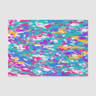 Robin's Egg Blue und Fuchsia Spin Art. 3987 Seidenpapier