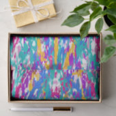 Robin's Egg Blue und Fuchsia Spin Art. 3987 Seidenpapier (Geschenk)