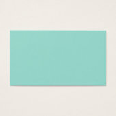 Robin's Egg Blue Visitenkarte (Vorderseite)