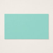 Robin's Egg Blue Visitenkarte (Rückseite)