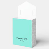 Robin's Egg Purse Bow Bride & Co Geschenkschachtel (Geöffnet)