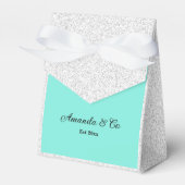 Robin's Egg Purse Bow Bride & Co Geschenkschachtel (Vorderseite)