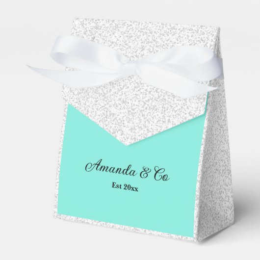 Robin's Egg Purse Bow Bride & Co Geschenkschachtel (Vorderseite)