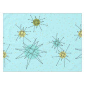 Robins Ei-blaue AtomSternexplosion-Tischdecke Tischdecke (Vorderseite (Horizontal))
