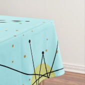 Robins Ei-blaue AtomSternexplosion-Tischdecke Tischdecke (Beispiel)