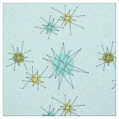 Robins Ei-blaues AtomSternexplosion-Gewebe Stoff (Muster)
