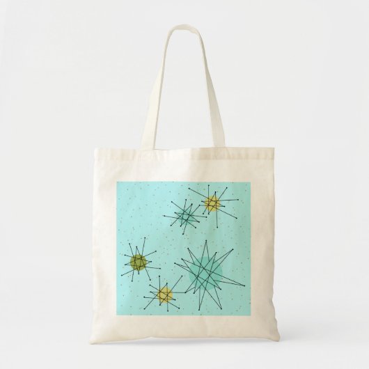Robin's Ei Blue Atomic Sternexplosion Tote Bag Tragetasche (Vorne)