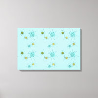Robin's Ei Blue Atomic Sternexplosionen Canvas Pri
