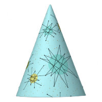 Robin's Ei Blue Atomic Sternexplosionen Party Hat
