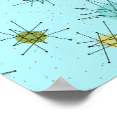 Robin's Ei Blue Iconic Atomic Sternexplosionen Pos Poster (Ecke)