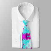 Robin's Ei Blue Peppermint Drehung Phlox Blume Krawatte (Gebunden)