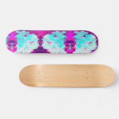 Robin's Ei Blue Peppermint Drehung Phlox Blume Skateboard (Horizontal)