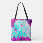 Robin's Ei Blue Peppermint Drehung Phlox Blume Tasche (Rückseite)