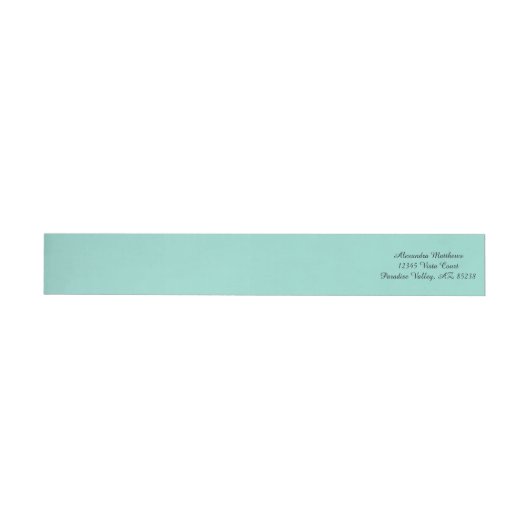 Robin's Ei Blue Solid Farbe (Person)