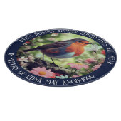 Robins erscheinen, wenn Liebende in der Nähe von b Schneidebrett (Ecke)