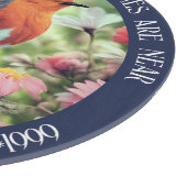 Robins erscheinen, wenn Liebende in der Nähe von b Schneidebrett (Ecke)