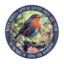 Robins erscheinen, wenn Liebende in der Nähe von b