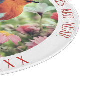 Robins erscheinen, wenn Liebende in der Nähe von G Schneidebrett (Ecke)