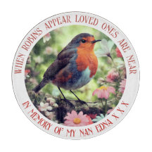 Robins erscheinen, wenn Liebende in der Nähe von G