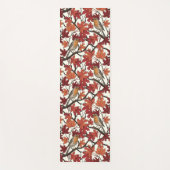 Robins in maple tree on off white yogamatte (Vorderseite)