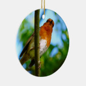 ROBINS KERAMIKORNAMENT (Rechts)