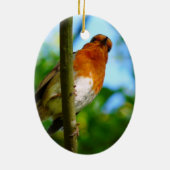 ROBINS KERAMIKORNAMENT (Hinten)