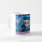 Robins Lippenstift-Kaffee-Tasse Kaffeetasse (Vorderseite Links)
