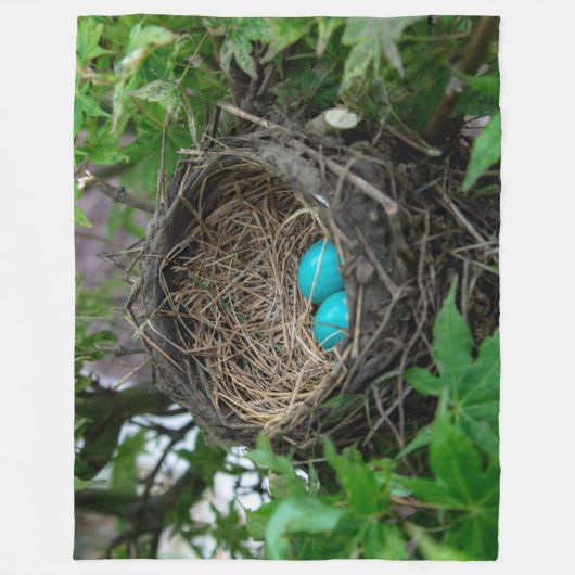 ROBIN'S NEST FLEECEDECKE (Vorderseite)