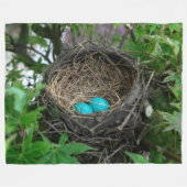 ROBIN'S NEST FLEECEDECKE (Vorderseite (Horizontal))