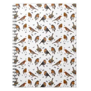 Robins Party Notizbuch (Farbe wählen) Notizblock