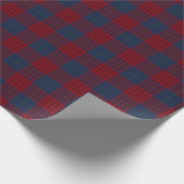 Robinson Clan Tartan Irish Kariert Pattern Geschenkpapier (Ecke)