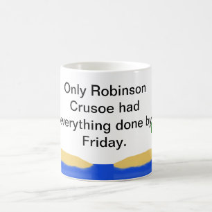 Robinson Crusoe Kaffeetasse