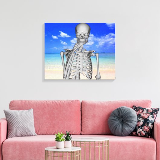 Robinson Crusoe Leinwanddruck (Insitu (Wohnzimmer))