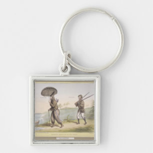 Robinson Crusoe und sein Mann Freitag, (HB Schlüsselanhänger