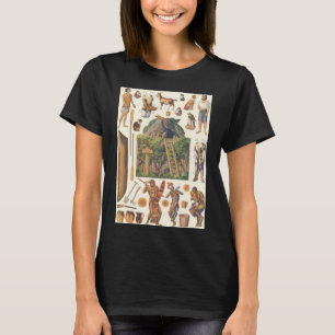 Robinson Crusoe, Vintages Viktorianisches Papierpu T-Shirt