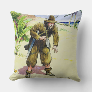 Robinson Crusoe, "von den Blicken in die Kissen