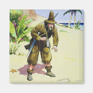 Robinson Crusoe, "von den Blicken in die Magnet