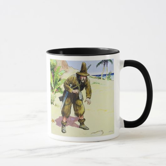 Robinson Crusoe, "von den Blicken in die Tasse (Rechts)
