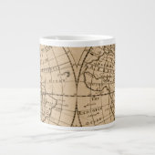 Robinson Crusoe's Map of the World Jumbo-Tasse (Vorderseite)