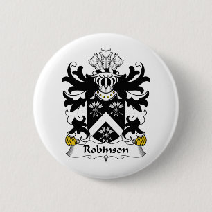 Robinson-Familienwappen Button